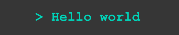👋 Hello World