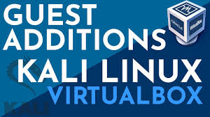 Install Guest Addition on Kali linux